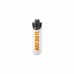 Nike Hypercharge Water Bottle - White/Black/Orange Reusables