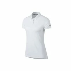 Nike Shop 15 Nike Womens/Ladies Dry Fit Polo Shirt (White) Tops