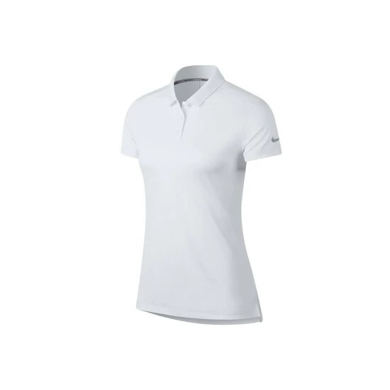 Nike Womens/Ladies Dry Fit Polo Shirt (White) Tops 3 Nike Womens/Ladies Dry Fit Polo Shirt (White) Tops