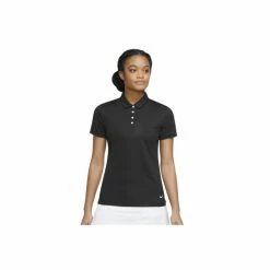 Nike Shop 3 Nike Womens/Ladies Victory Solid Polo Shirt Clothing Black/white