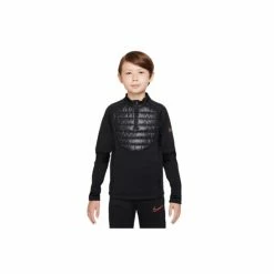 Nike Childrens/Kids Academy Winter Warrior Therma-Fit Top (Black) Apparel