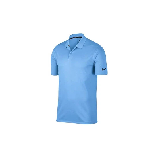 Nike Mens Solid Victory Polo Shirt (Blue) Tops 5 Nike Mens Solid Victory Polo Shirt (Blue) Tops - Image 3