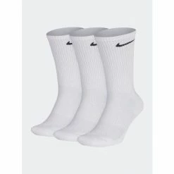 Nike Unisex Adult Cushioned Crew Socks White/black
