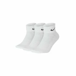 Nike Unisex Adult Ankle Socks - Pack Of 3 White/black
