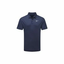 Nike Mens Solid Victory Polo Shirt (Navy) Tops