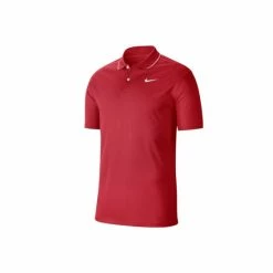 Nike Mens Victory Polo Shirt (Red) Tops