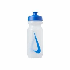 Nike Big Mouth Water Bottle 2.0 (22oz) (Clear/Game Royal Blue) (One Size) Reusables