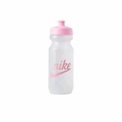 Nike Big Mouth Water Bottle 2.0 (22oz) (Clear/Pink Rise) (One Size) Reusables Default Title