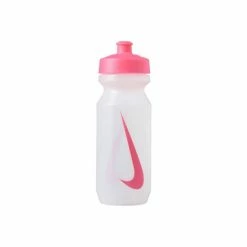 Nike Big Mouth Water Bottle 2.0 (22oz) (Clear/Pink Pow) (One Size) Reusables Default Title