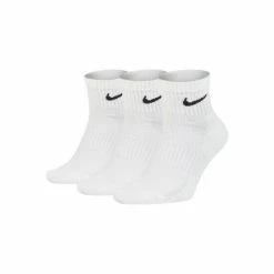 Nike Unisex Adult Light Ankle Socks White