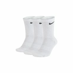 Nike Everyday Cushion Socks (3 Pairs) (White)