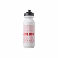 Nike Big Mouth Water Bottle 2.0 (32oz) (White/Black/Sport Red) (One Size) Reusables Default Title