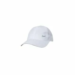 Nike Unisex Childrens/Kids H86 Metal Swoosh Cap (White) Hats & Scarves