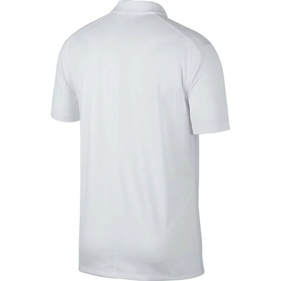 Nike Mens Victory Polo Solid Shirt (White/Cool Gray) Shirts 4 Nike Mens Victory Polo Solid Shirt (White/Cool Gray) Shirts - Image 2
