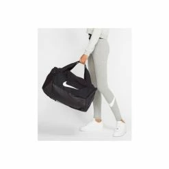 Nike Brasilia Duffle Bag (Black/White) (10.9in X 20in X 10.9in) Handbags -Nike Shop unnamed file 1263