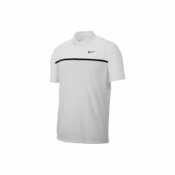 Nike Mens Victory Colour Block Polo Shirt (White/Platinum/Black) Tops
