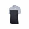 Nike Mens Victory Colour Block Polo Shirt (Sky Grey/Obsidian Blue/White) Tops