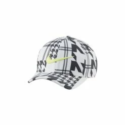 Nike Arobill Baseball Cap (White/Anthracite Grey/Light Lemon Twist) Hats