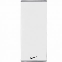 Nike Fundamental Contrast Design Towel (White/Black) (L) Towels