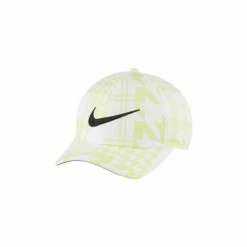 Nike Arobill Baseball Cap (White/Light Lemon Twist/Black) Hats