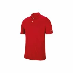 Nike Mens Victory Polo Shirt (Red) Tops