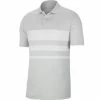 Nike Mens Vapour Striped Polo Shirt (White/Pure Platinum) Tops -Nike Shop unnamed file 1311