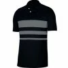 Nike Mens Vapour Striped Polo Shirt (Dark Smoke Grey/Black) Shirts -Nike Shop unnamed file 1321