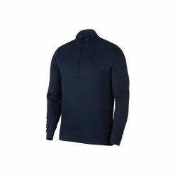 Nike Mens Therma Repel Half Zip Golf Top (College Navy/White) Tops