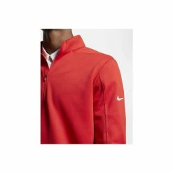 Nike Mens Therma Repel Half Zip Golf Top (University Red/Silver) Tops -Nike Shop unnamed file 1337