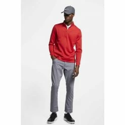 Nike Mens Therma Repel Half Zip Golf Top (University Red/Silver) Tops -Nike Shop unnamed file 1338
