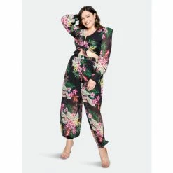 Buxom Couture Floral Outfit Set Tops