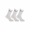 Nike Unisex Adult Non-Cushioned Crew Socks (3 Pairs) (White)