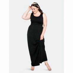 Buxom Couture Seamless Tank Dress Dresses Black