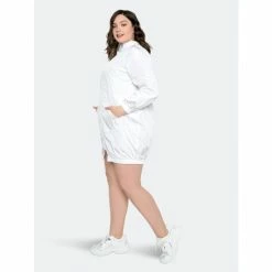 Buxom Couture Sporty Zip-up Dress Dresses & Jumpsuits White -Nike Shop unnamed file 230