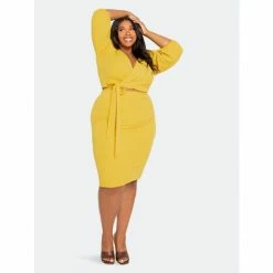 Buxom Couture Everyday Cropped Top And Skirt Set Skirts Mustard Yellow 8 Buxom Couture Everyday Cropped Top And Skirt Set Skirts Mustard Yellow -Nike Shop unnamed file 341