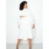 Buxom Couture Cut Out Back Shirt Dress Dresses White -Nike Shop unnamed file 394