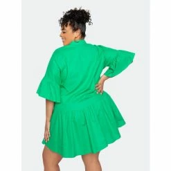 Buxom Couture Linen Flutter Mini Dress Dresses Green 9 Buxom Couture Linen Flutter Mini Dress Dresses Green -Nike Shop unnamed file 48