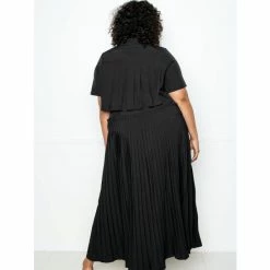 Buxom Couture Pleated Cropped Top And Skirt Set Skirts Black 11 Buxom Couture Pleated Cropped Top And Skirt Set Skirts Black -Nike Shop unnamed file 500