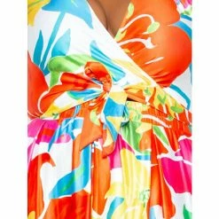 Buxom Couture Tropical Floral Cropped Top And Maxi Skirt Set Skirts Tropical Flower Print -Nike Shop unnamed file 515