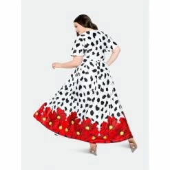 Buxom Couture Animal Floral Cropped Top And Maxi Skirt Set Skirts White -Nike Shop unnamed file 526