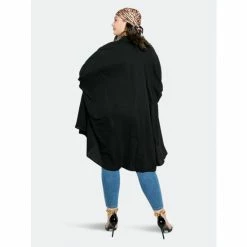 Buxom Couture Flowy Hi-Lo Blouse Tops Black 11 Buxom Couture Flowy Hi-Lo Blouse Tops Black -Nike Shop unnamed file 567