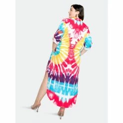 Buxom Couture Tie-Dye Shirt Dress Dresses Tie-dye Print -Nike Shop unnamed file 58