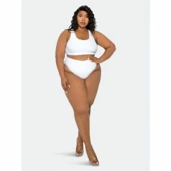 Buxom Couture Everyday Basic Bikini Set Swimwear White -Nike Shop unnamed file 674