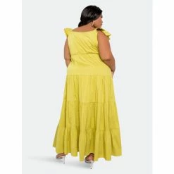 Buxom Couture Tiered Ruffle Sundress Dresses & Jumpsuits Sage -Nike Shop unnamed file 735