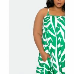 Buxom Couture Animal Print Voluminous Maxi Dress Dresses & Jumpsuits Green -Nike Shop unnamed file 773