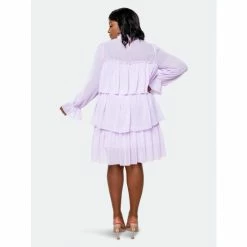 Buxom Couture Tiered Mini Dress Dresses Violet -Nike Shop unnamed file 875