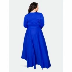 Buxom Couture Everyday Surplice Scuba Maxi Dress Dresses Royal Blue -Nike Shop unnamed file 913