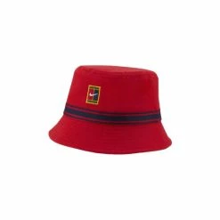 Nike Unisex Adult Heritage Bucket Hat (Red) Hats